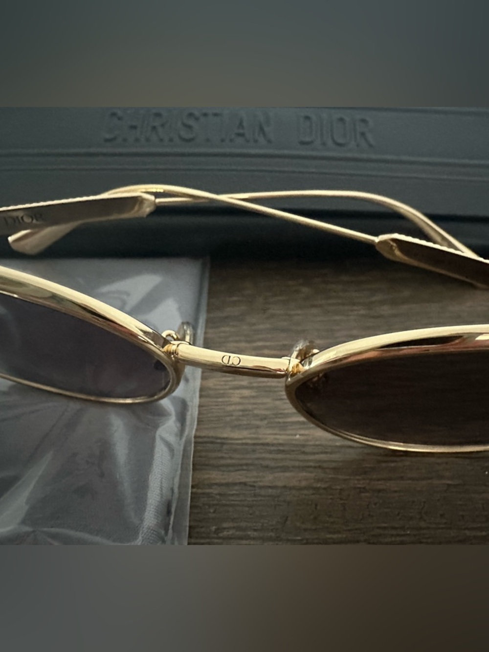 New $560 Dior DiorCannage R1U Sunglasses with Case - Picture 4 of 8